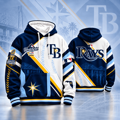 Tampa Bay Baseball Sunburst Hoodie