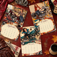 Chrome and Curves 2027 Wall Calendar