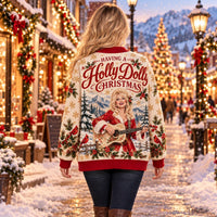 Smoky Mountain Country Christmas Cardigan