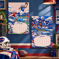 Buffalo Football Fan 2027 Wall Calendar