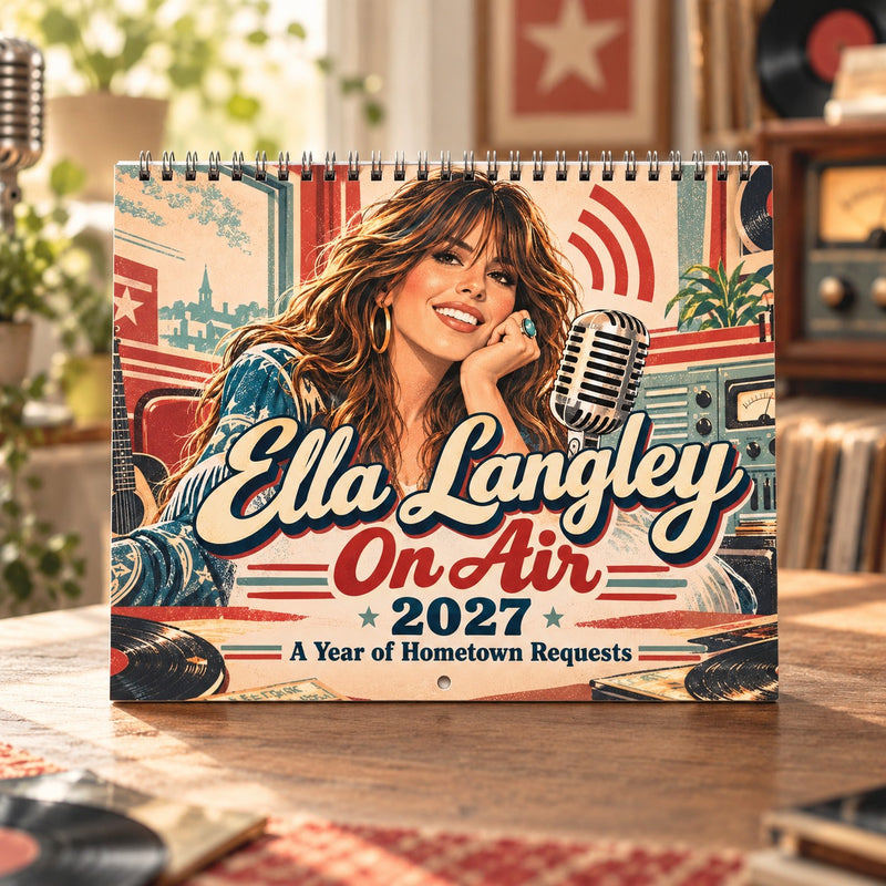 On Air Country Radio 2027 Wall Calendar