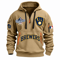 Milwaukee Baseball Half Zip Hoodie