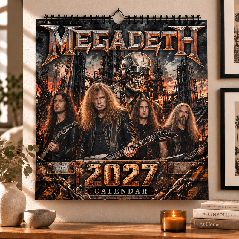 Industrial Thrash Metal 2027 Wall Calendar
