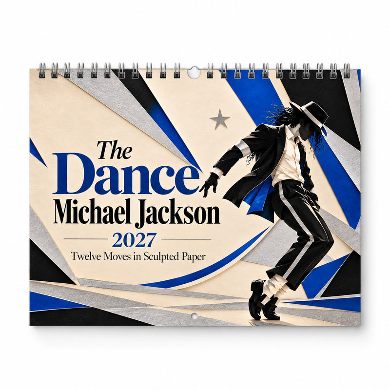 Twelve Moves in Paper 2027 Wall Calendar