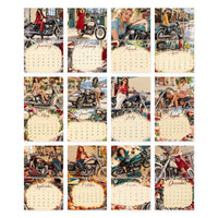 Chrome and Curves 2027 Wall Calendar