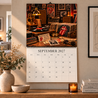 London Rock Legends 2027 Wall Calendar