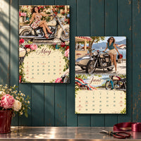 Chrome and Curves 2027 Wall Calendar