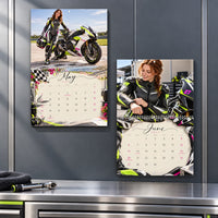 Superbike Pin Up Queens 2027 Wall Calendar
