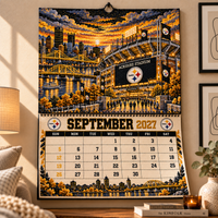 Pittsburgh Football Fan 2027 Wall Calendar
