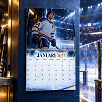 Beyond the Rink 2027 Wall Calendar
