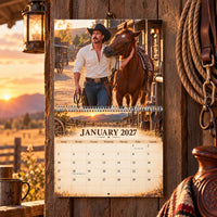 Dust and Daylight 2027 Wall Calendar