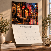 London Rock Legends 2027 Wall Calendar