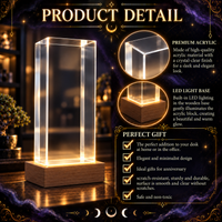 Detroit Football Story Cube Resin Lamp