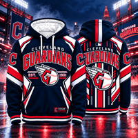 Cleveland Baseball Fan 3D Print Hoodie