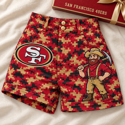 San Francisco Digital Camo Cuffed Shorts