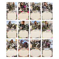Superbike Pin Up Queens 2027 Wall Calendar