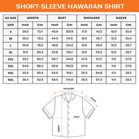 Fish Print Hawaiian Shirt | Vintage Fishing Illustration Pattern | Lightweight Woven Polyester | Unique Gift for Fisherman and Anglers