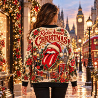 London Rock Christmas Cardigan