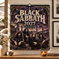 Gothic Metal Pioneers 2027 Wall Calendar