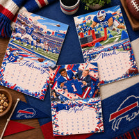 Buffalo Football Fan 2027 Wall Calendar