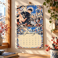 Tokyo Distortion 2027 Wall Calendar