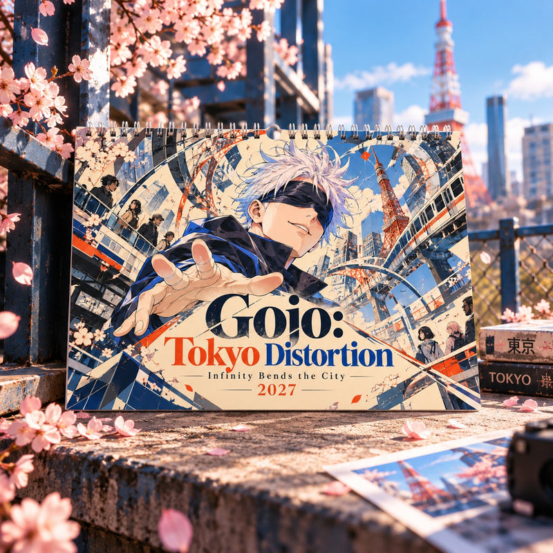 Tokyo Distortion 2027 Wall Calendar